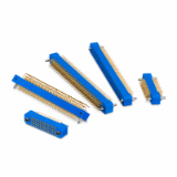 KA series - High-rel PCB connectors - 2, 3, 4 & 5 rows, 17 to 490 contacts, meets performance requirements of MIL-DTL-55302